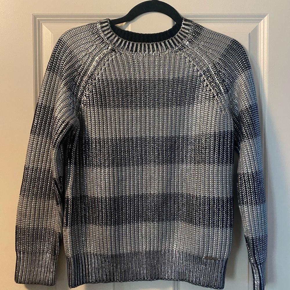 Michael Kors Metallic Sweater - Small